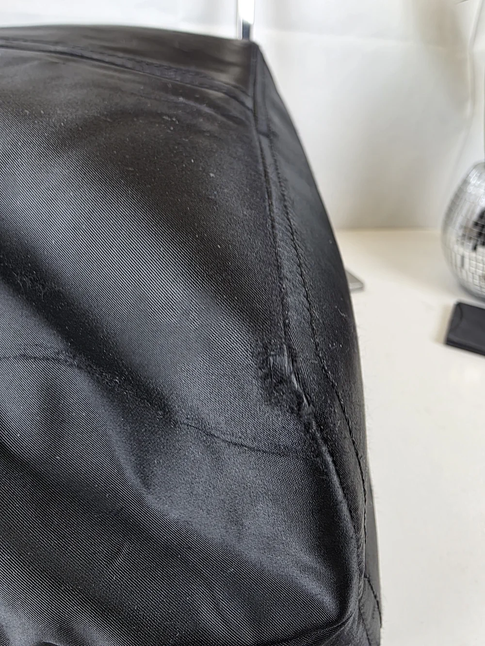 Coach Hampton Black Nylon Shoulder Tote Bag
